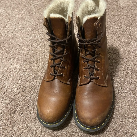 Dr. Martens fur lined boots - Picture 3 of 8